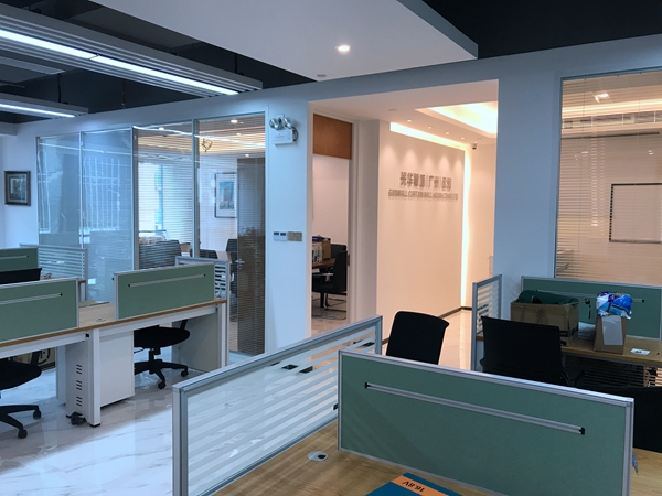 光華幕牆（廣州）公司鋁合金雙玻百葉案例